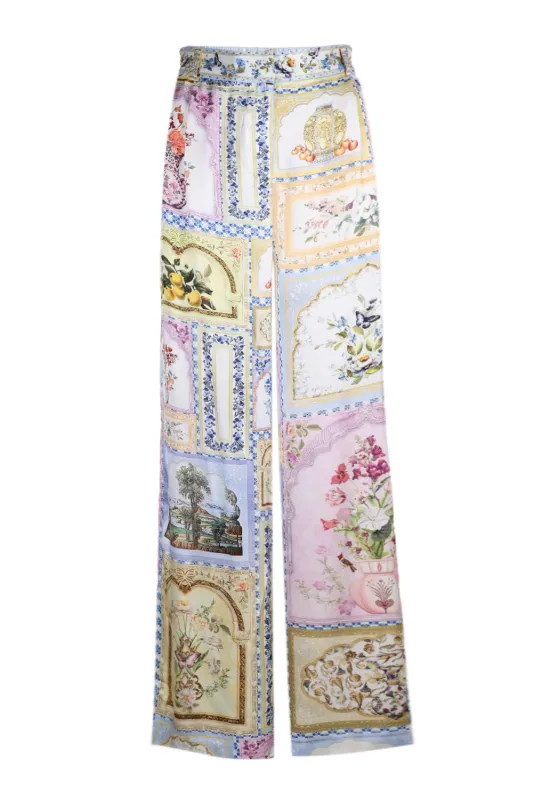 Wide Leg Waisted Pant Botanical Ballads sold by Sand Dollar