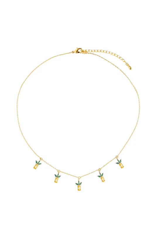 Pineapple Charm Necklace sold by Sand Dollar