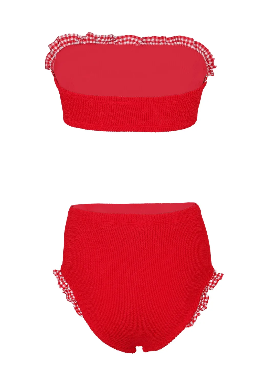 Peggy Bikini Red Gingham sold by Sand Dollar product image thumbnail 3