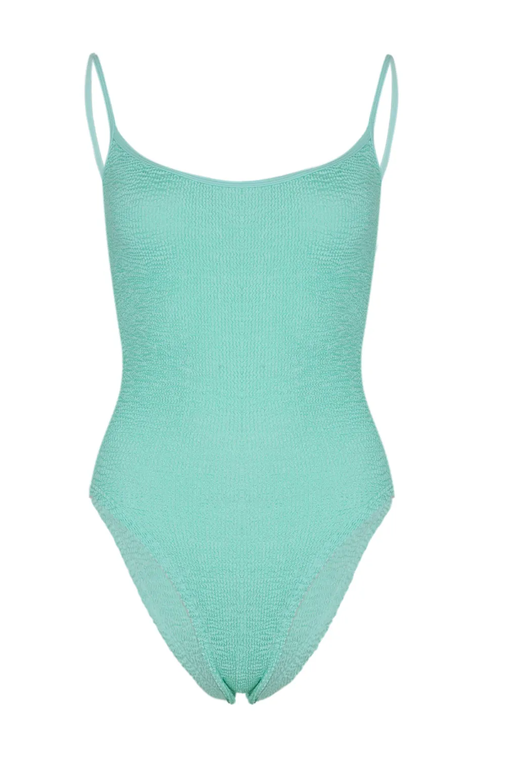 Pamela Swim Metallic Mint sold by Sand Dollar
