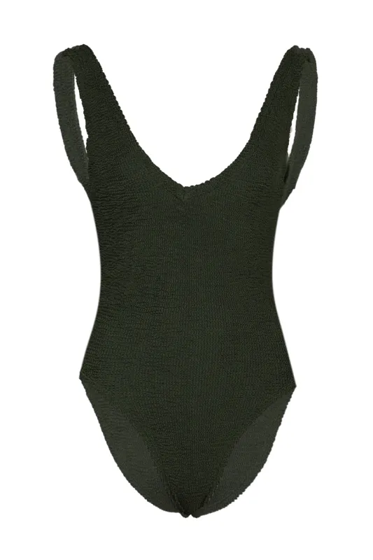 Sadie Swim Metallic Khaki sold by Sand Dollar