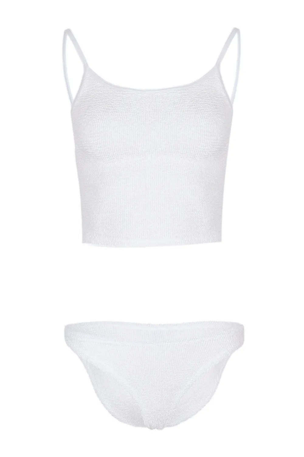 Strap Bikini White sold by Sand Dollar