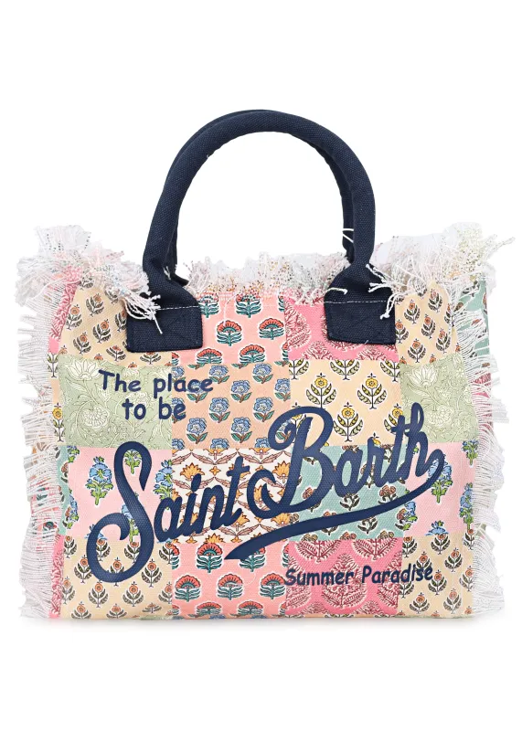 Donna Vanity Canvas Jondal Patch Bag sold by Sand Dollar