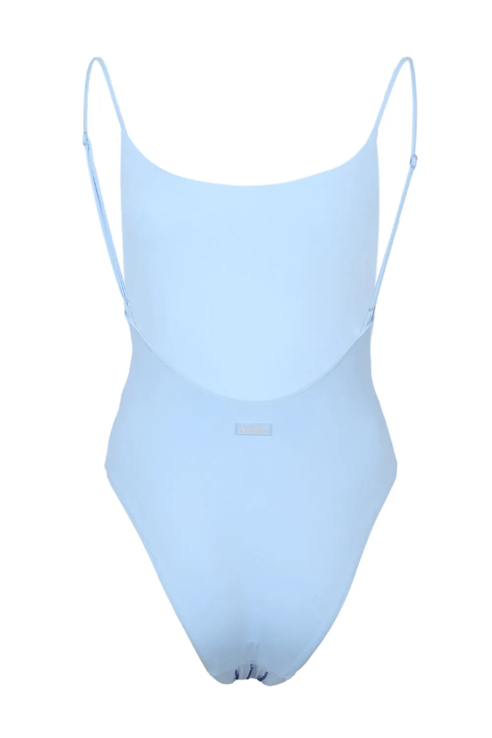 Cecille Round Neck One Piece with Rhinestone Striped Embellishment sold by Sand Dollar product image thumbnail 3