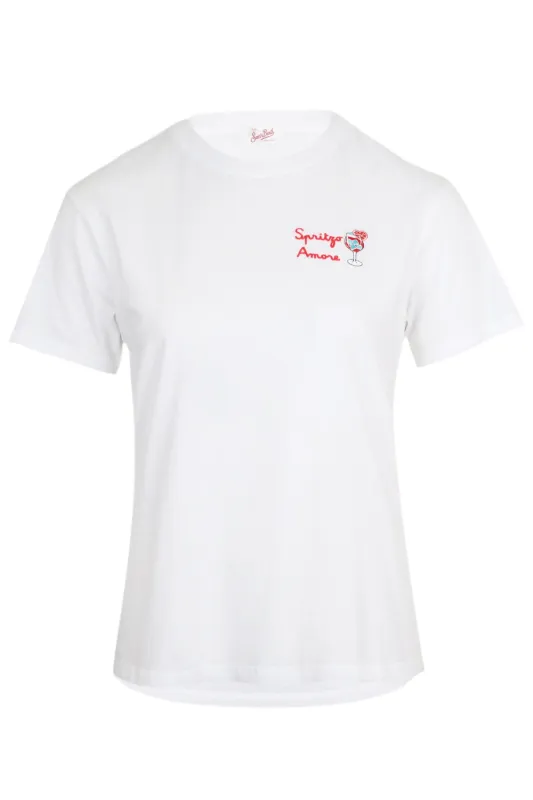 Emilie Crew Neck T-Shirt Spritz Amore sold by Sand Dollar