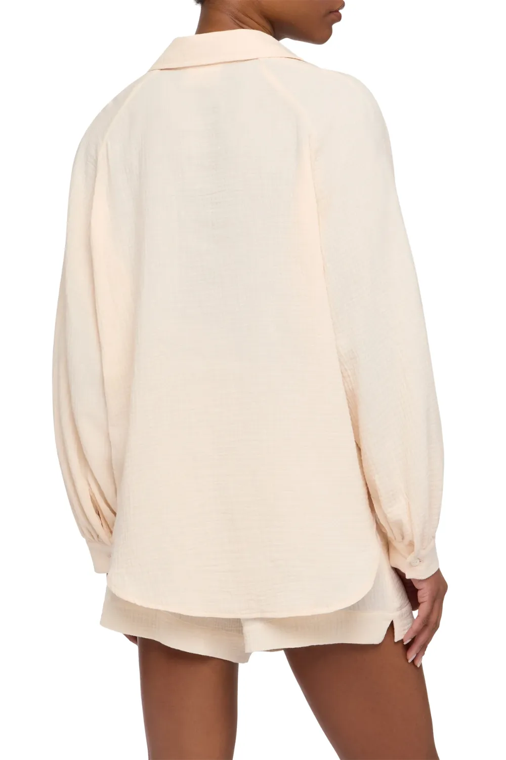 Maira Off White Muslin Blouse sold by Sand Dollar product image thumbnail 4