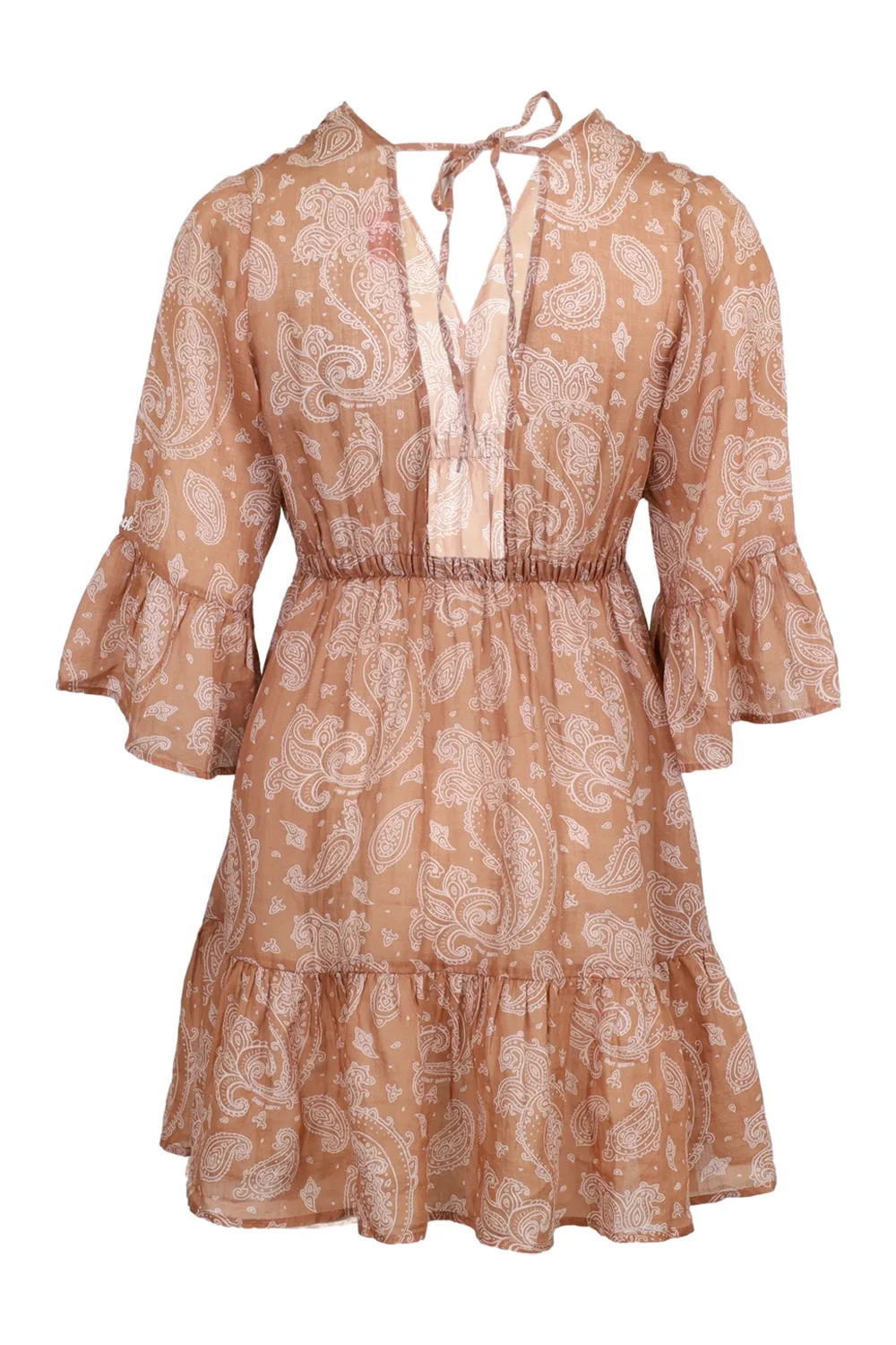 Ramie Elegant Paisley Print Dress sold by Sand Dollar product image thumbnail 3