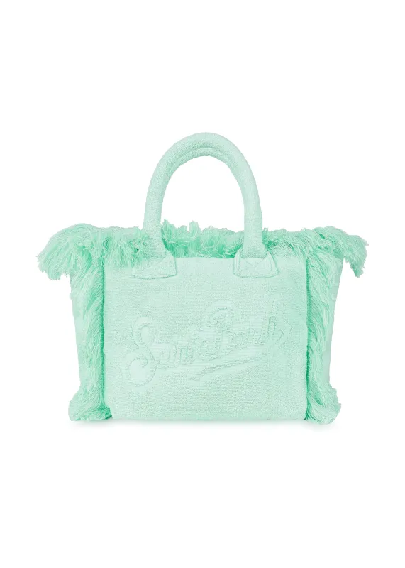 Colette Terry Green Tote Bag sold by Sand Dollar