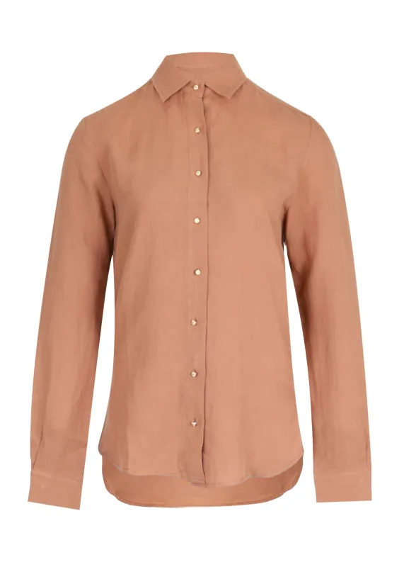 Shirt Sicily Mocha sold by Sand Dollar