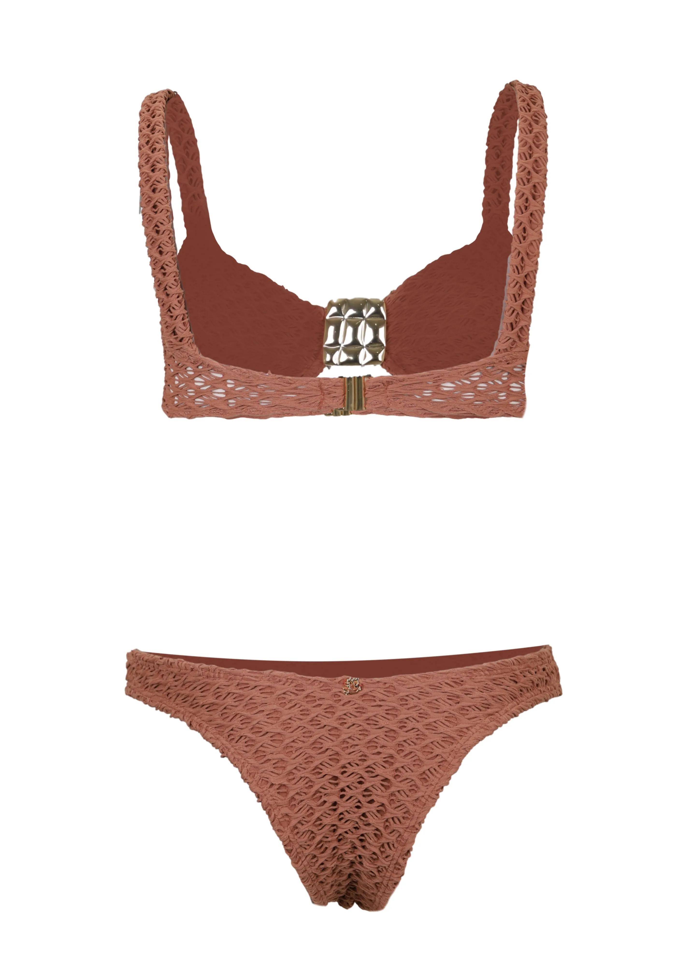 Seychelles Mocha Bikini Set sold by Sand Dollar product image thumbnail 3