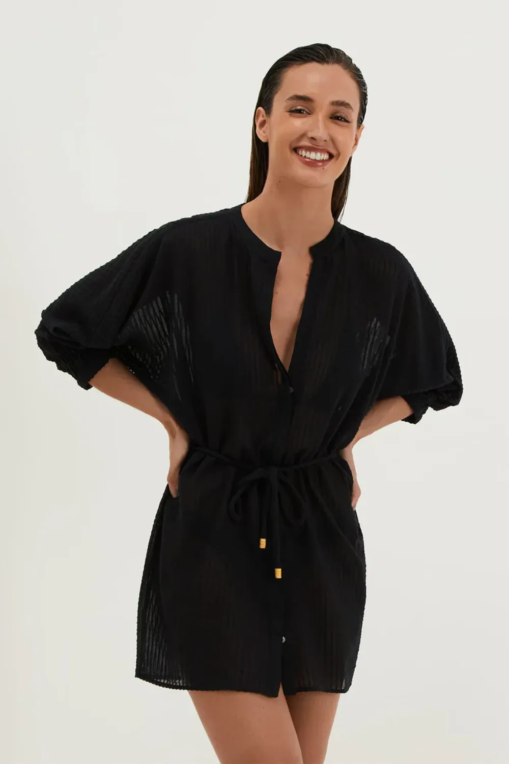 Lilou Short Cover Up Black sold by Sand Dollar product image thumbnail 2