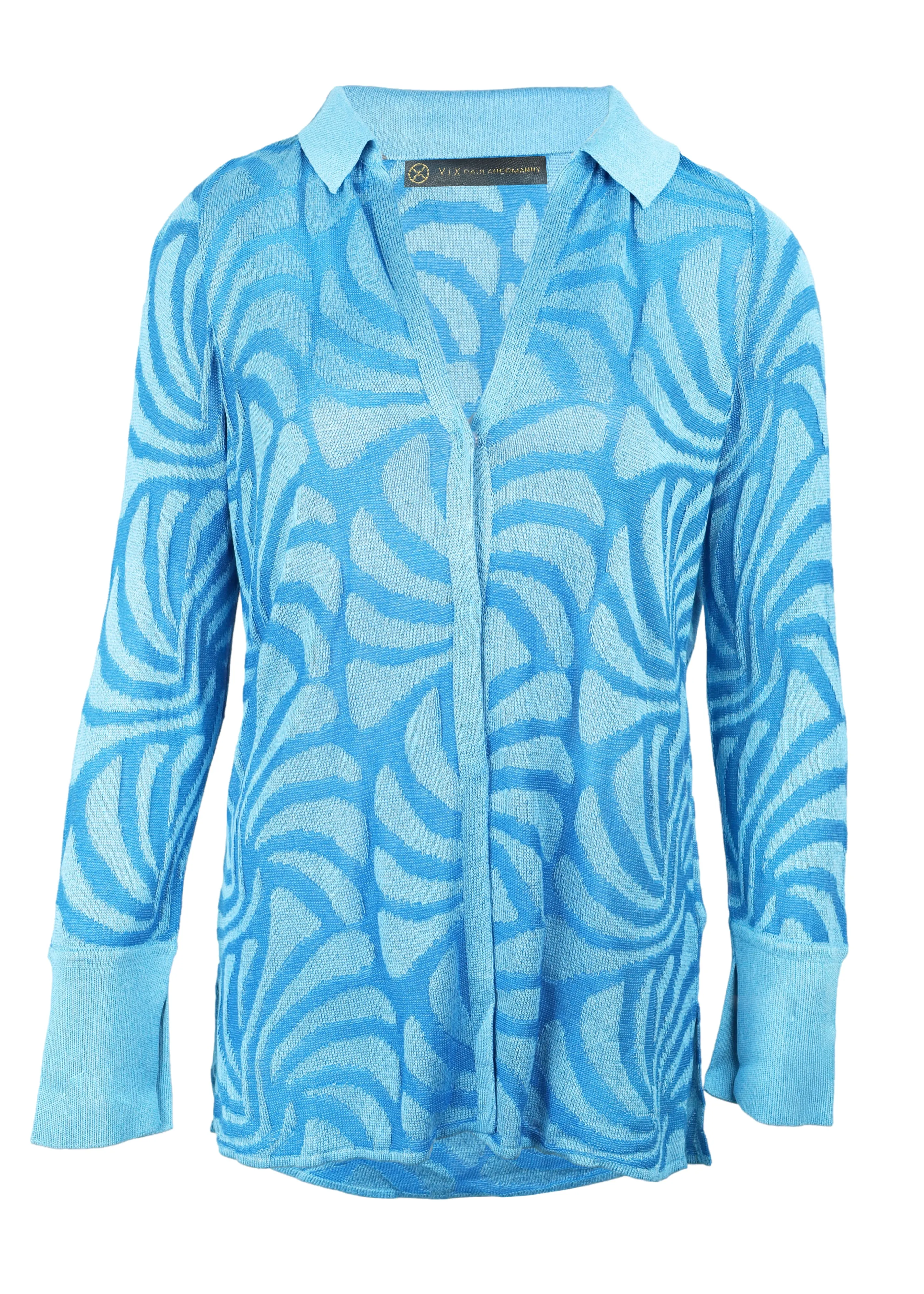 Jacquard Lara Blouse sold by Sand Dollar