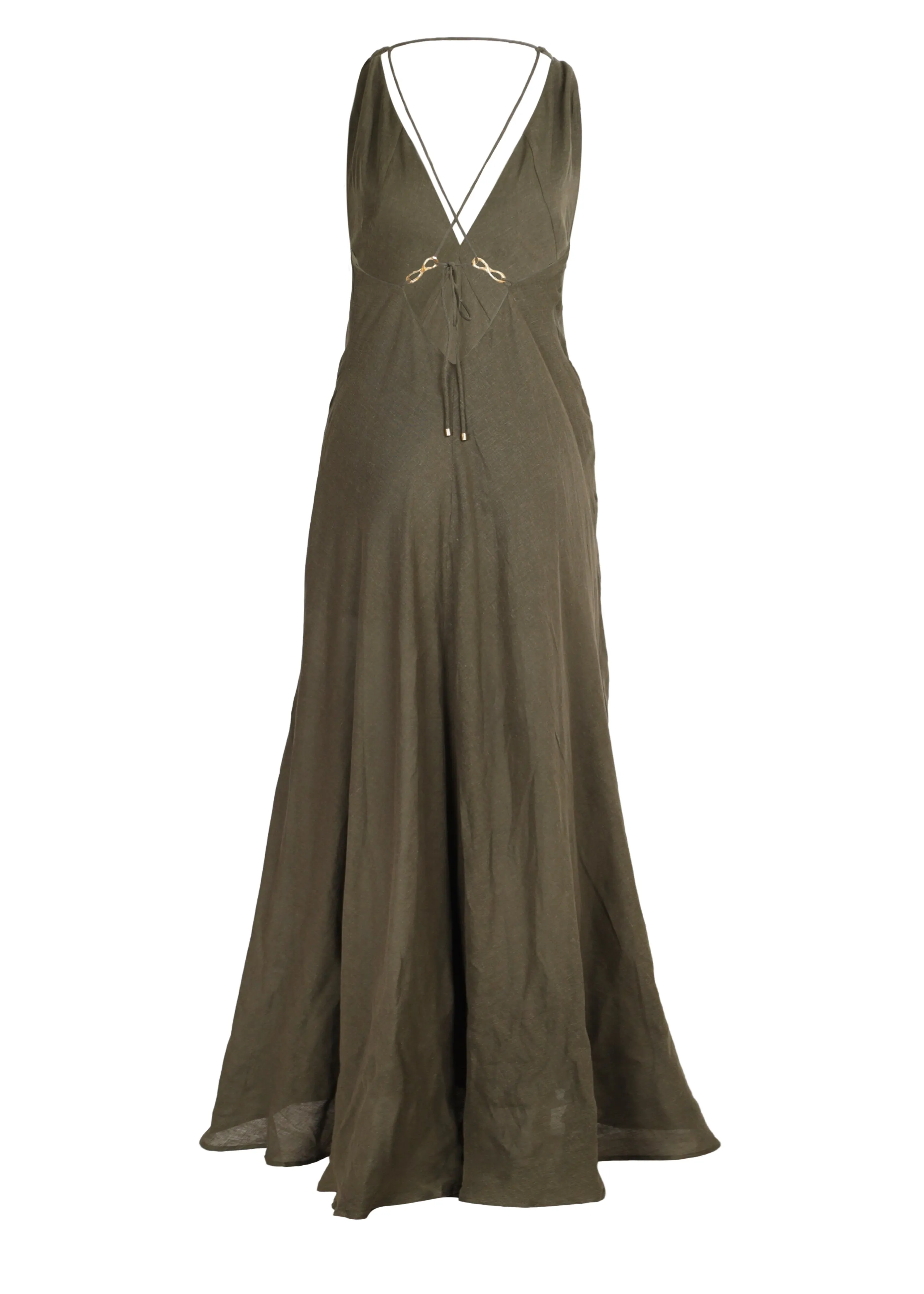 Marbella Long Dress Evergreen sold by Sand Dollar product image thumbnail 3