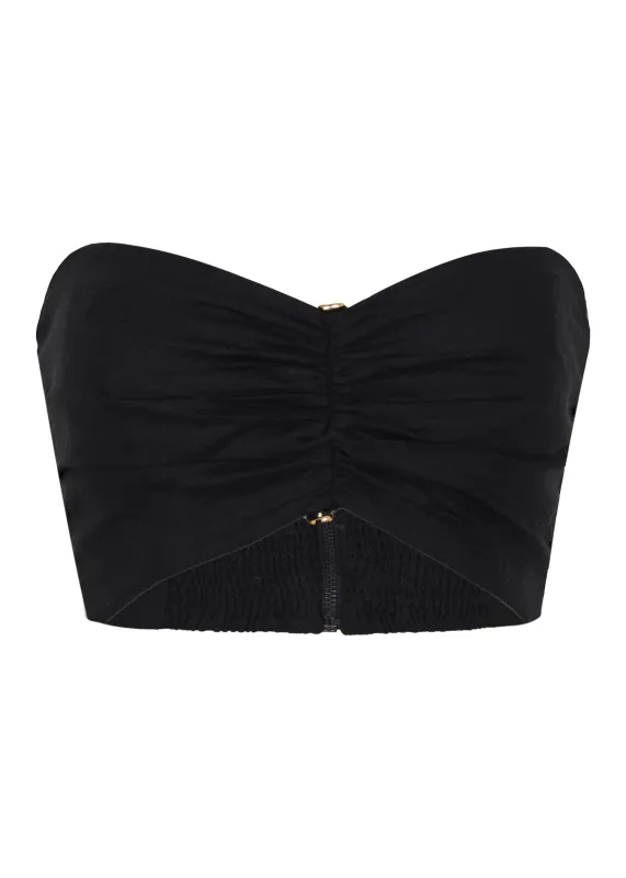 Sirene Micro Tube Top Black sold by Sand Dollar