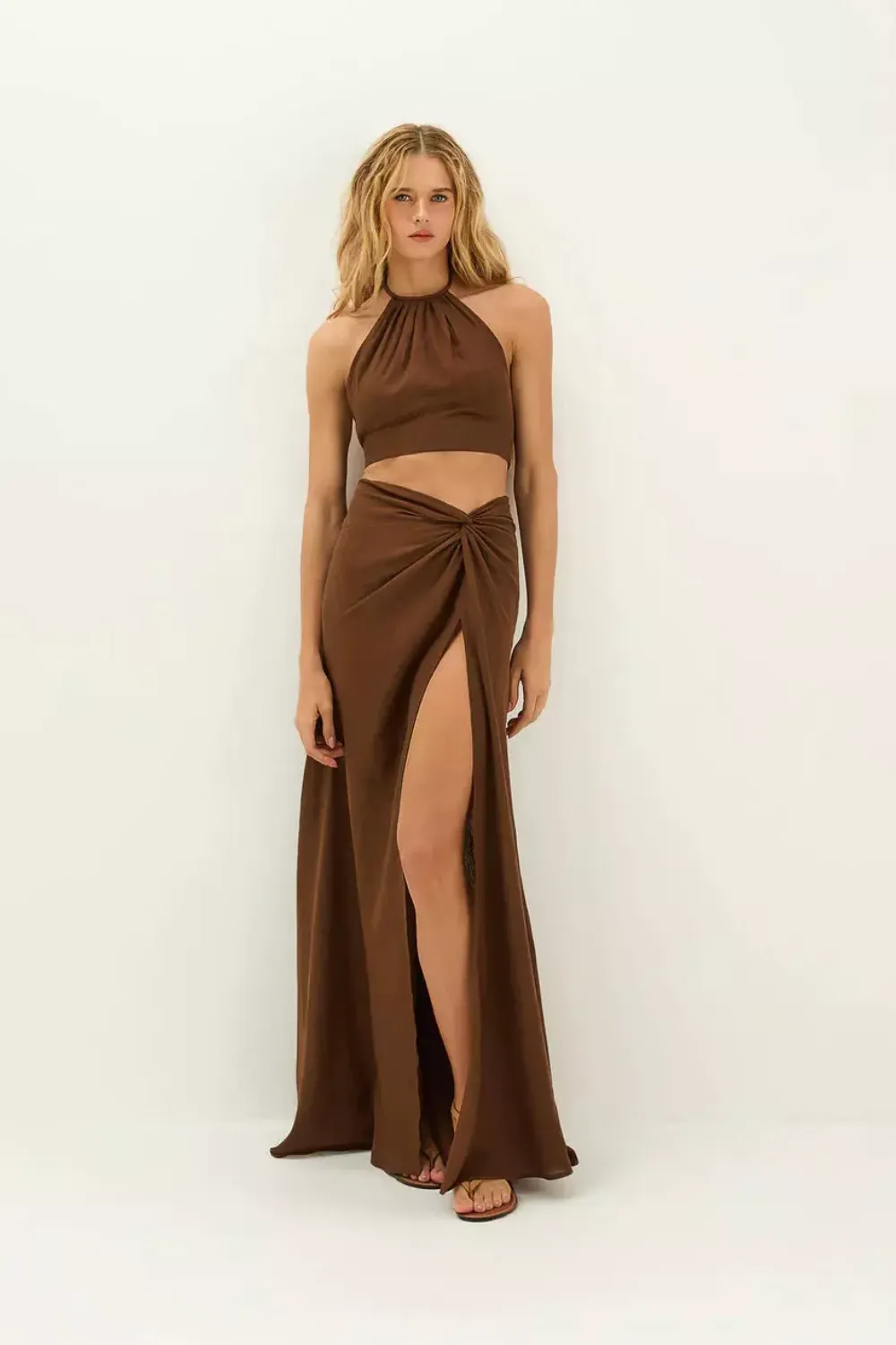 Sirene Long Skirt Brown sold by Sand Dollar product image thumbnail 2