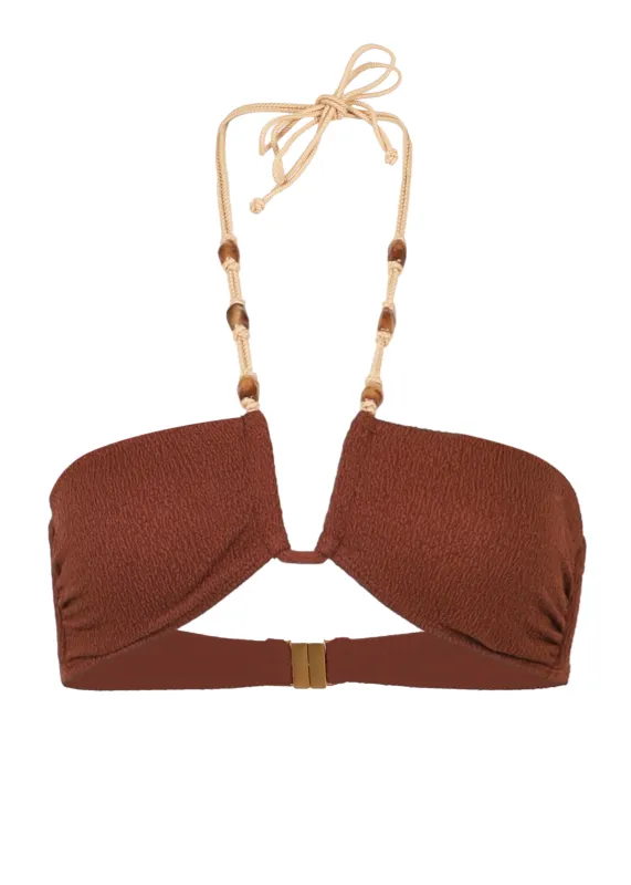 Firenze Corsica Carol Top Brown made by Vix