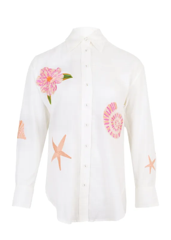 Embroidered Long Sleeve Shirt Alcio sold by Sand Dollar