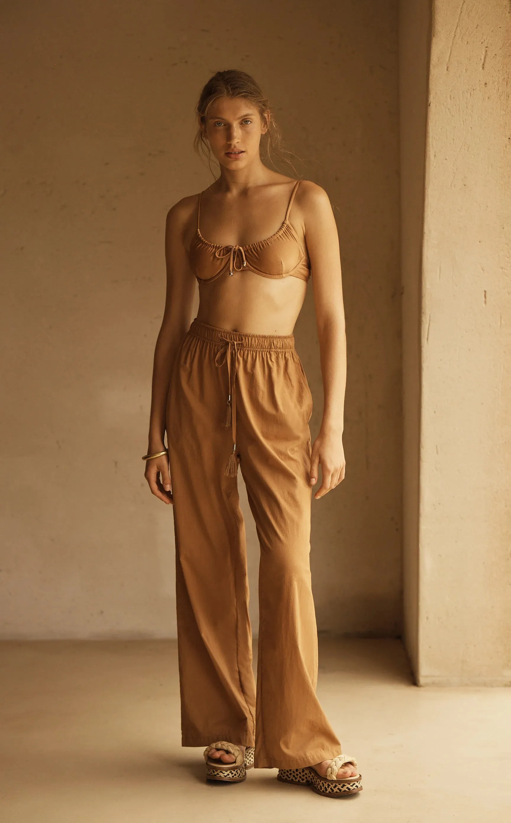 Straight Leg Pant Camello sold by Sand Dollar product image thumbnail 5