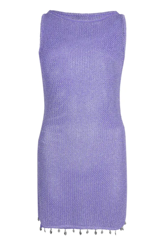 Ariya Mini Dress Periwinkle made by Seven Wonders