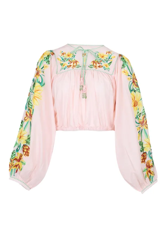 Botanical Beauty Pink Long Sleeve sold by Sand Dollar