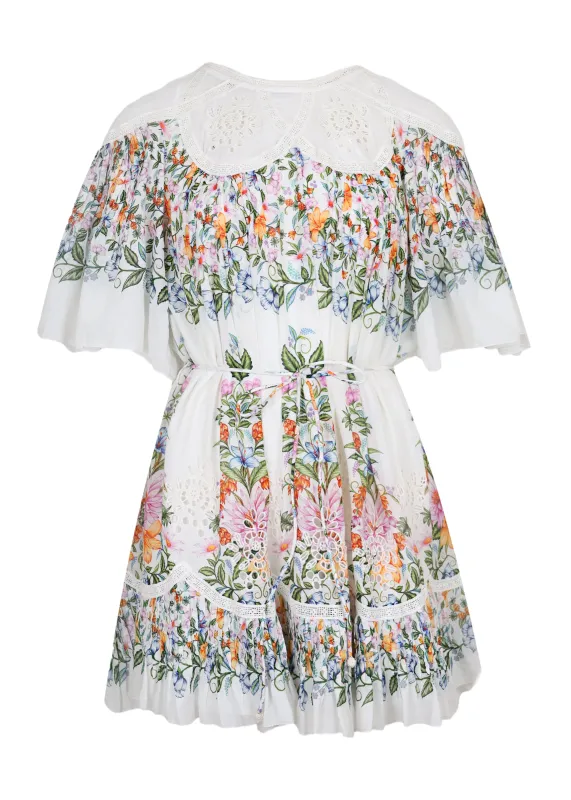 Sweet Bloom Bouquet Mini Dress sold by Sand Dollar