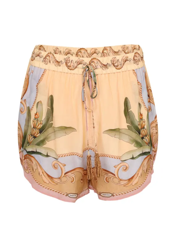 Banana Royalty Kaleidoscope Shorts sold by Sand Dollar