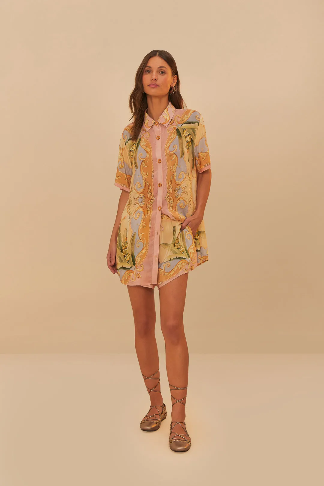 Banana Royalty Kaleidoscope Shirt sold by Sand Dollar product image thumbnail 2