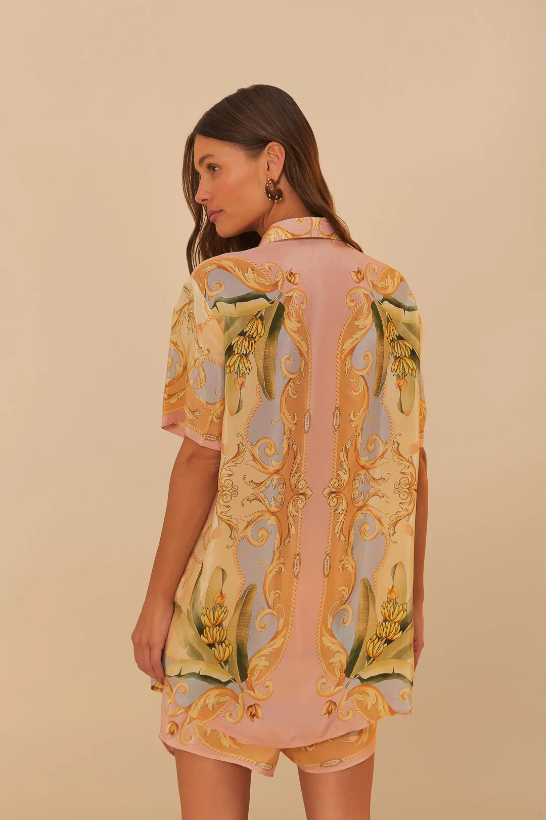 Banana Royalty Kaleidoscope Shirt sold by Sand Dollar product image thumbnail 4