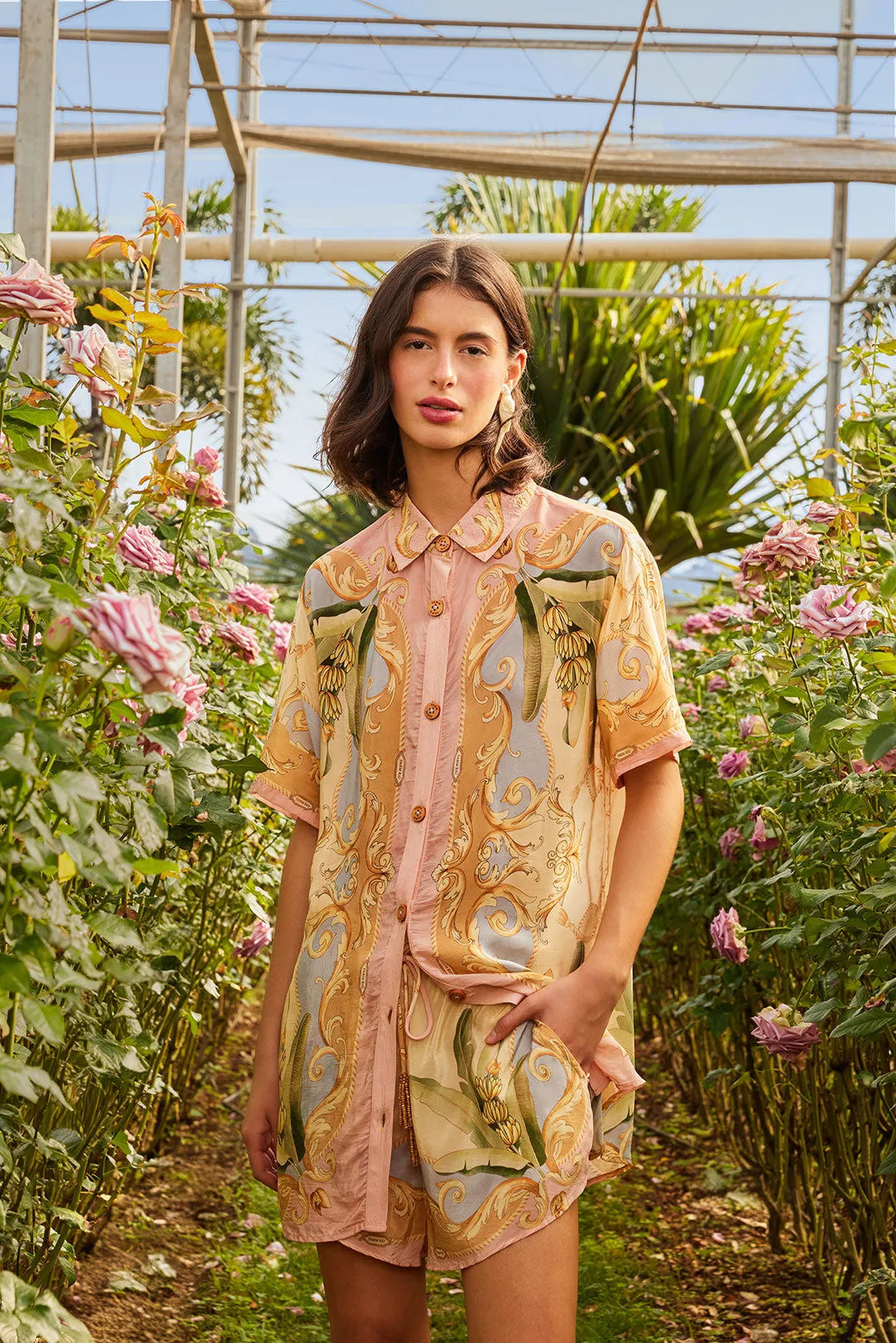 Banana Royalty Kaleidoscope Shirt sold by Sand Dollar product image thumbnail 5