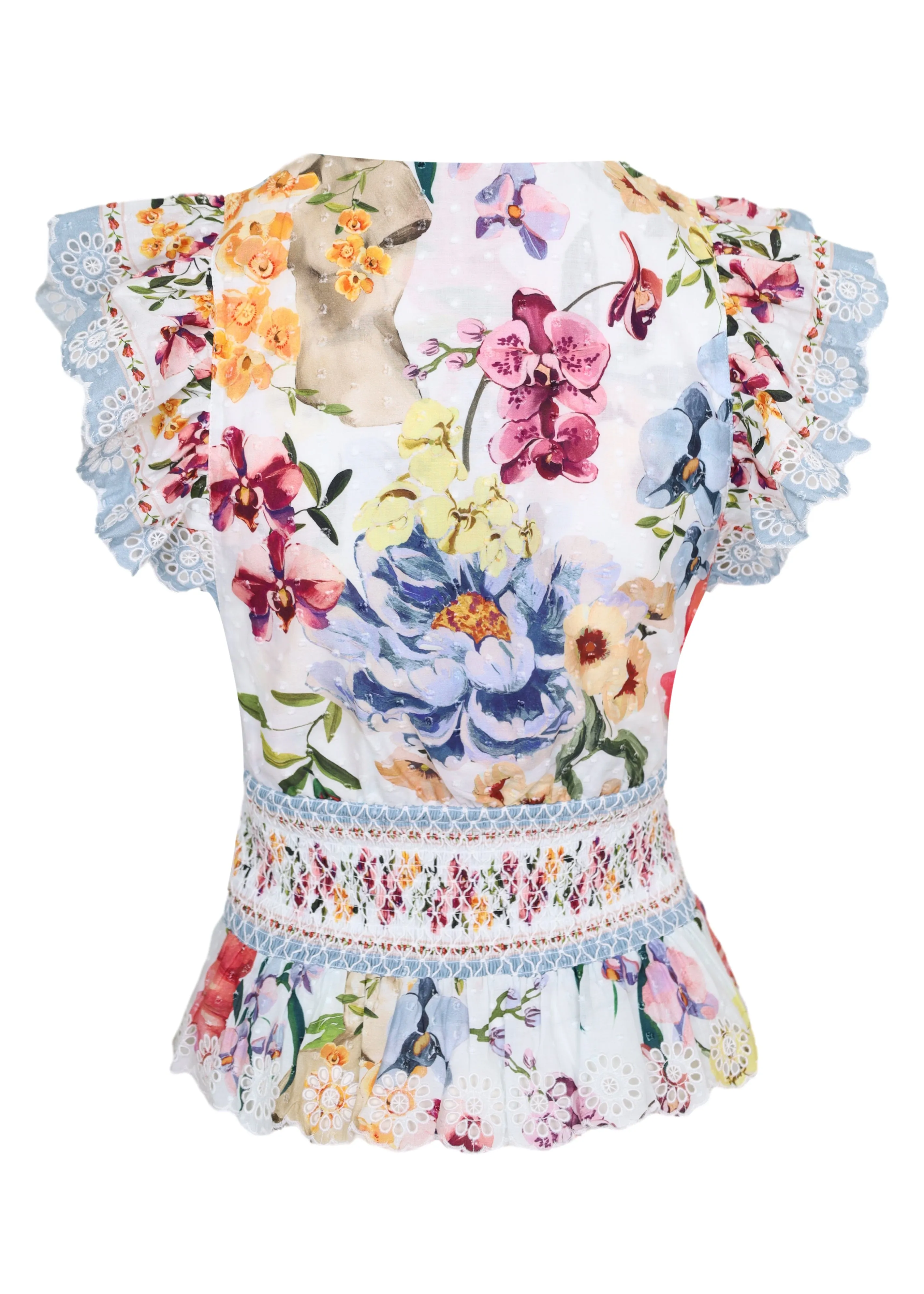 Greek Garden Blouse sold by Sand Dollar product image thumbnail 3