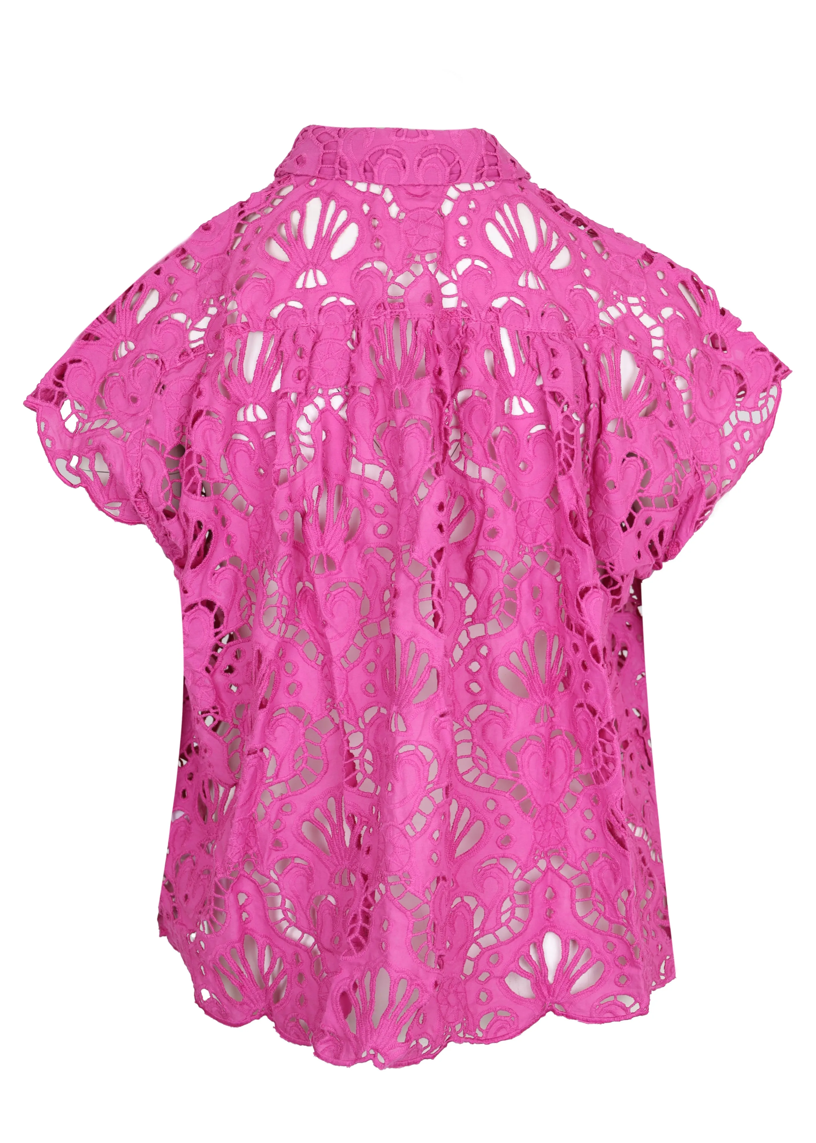 Pink Seashell Eyelet Shirt sold by Sand Dollar product image thumbnail 3