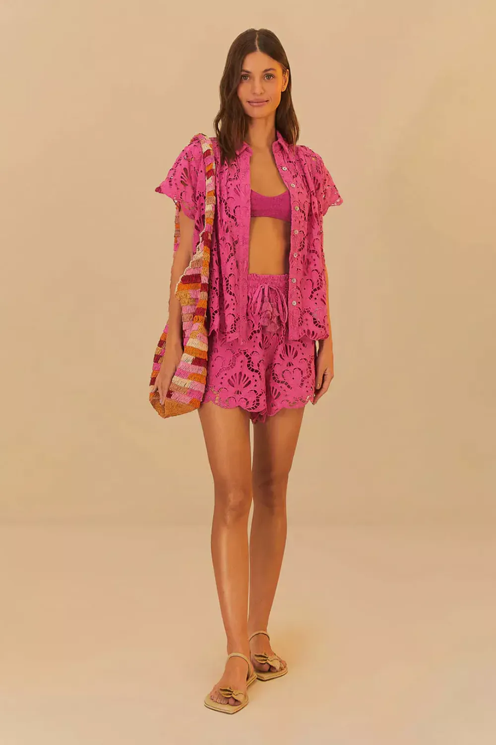 Pink Seashell Eyelet Shirt sold by Sand Dollar product image thumbnail 2
