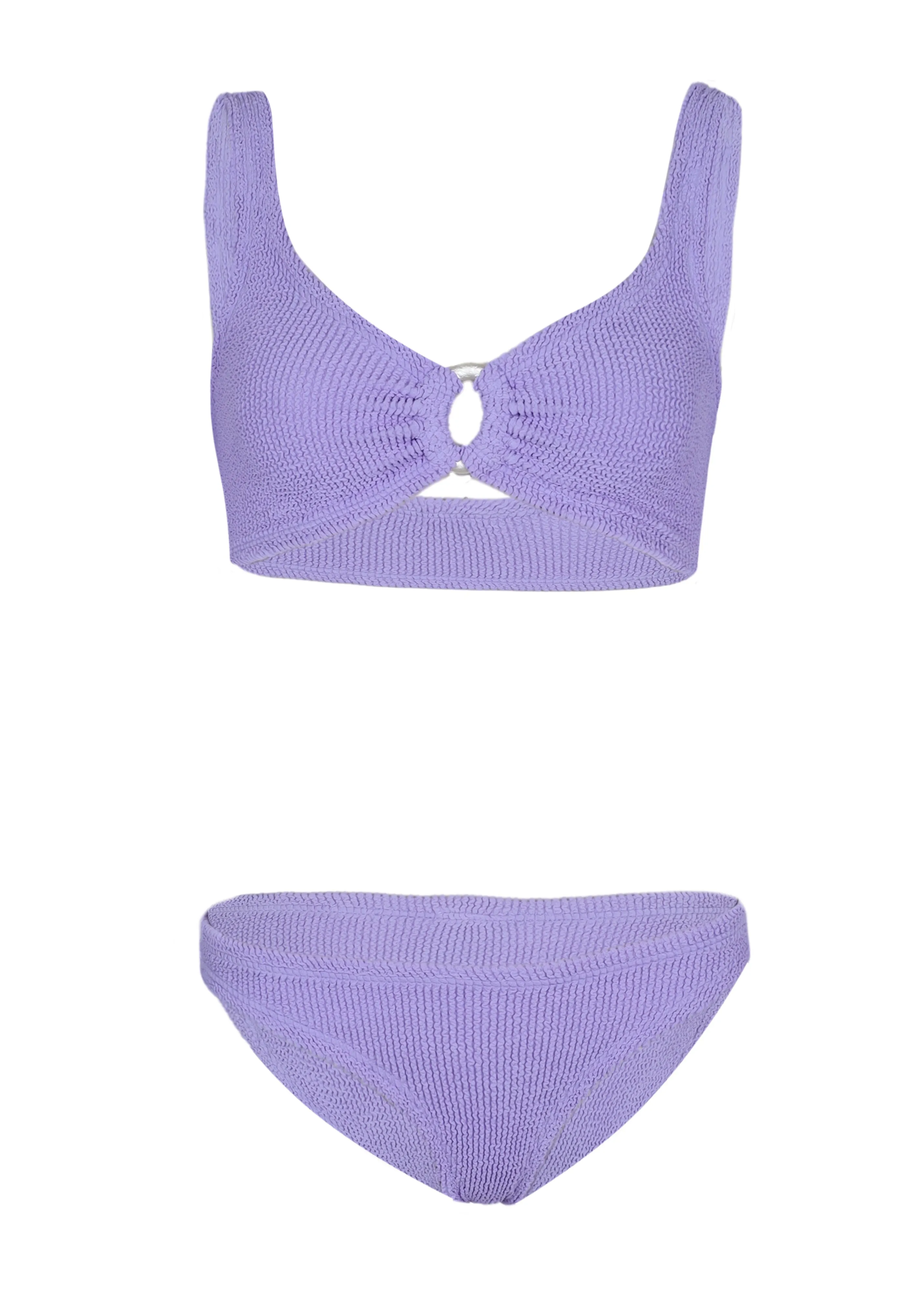 Julia Bikini with Pearly Hoop Lilac sold by Sand Dollar