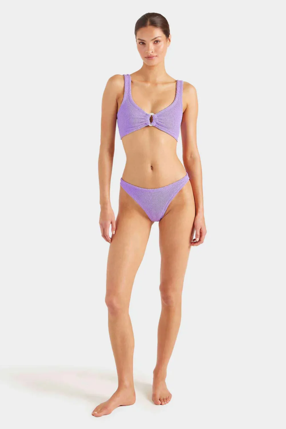 Julia Bikini with Pearly Hoop Lilac sold by Sand Dollar product image thumbnail 2