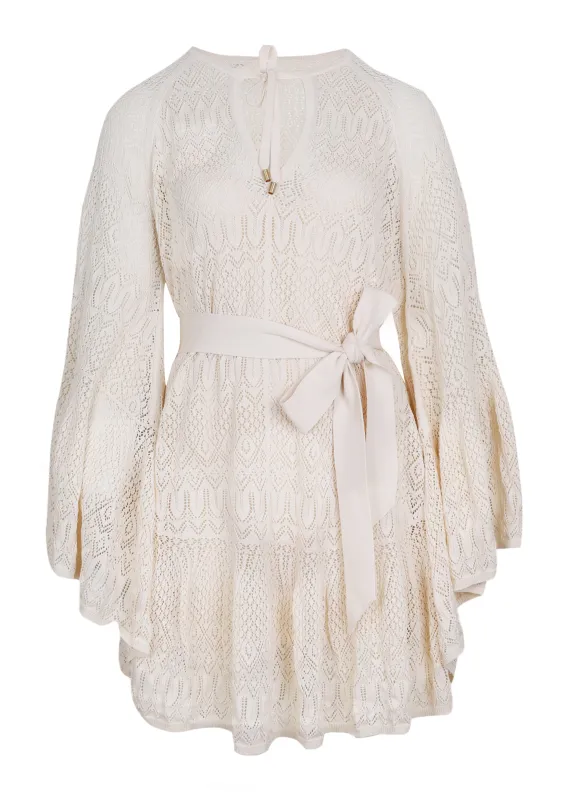 Coco Pointella Lace Dress Cream sold by Sand Dollar