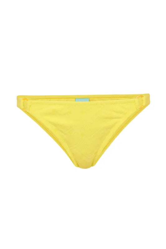 Montenegro Zigzag Lemon Bikini Bottom sold by Sand Dollar