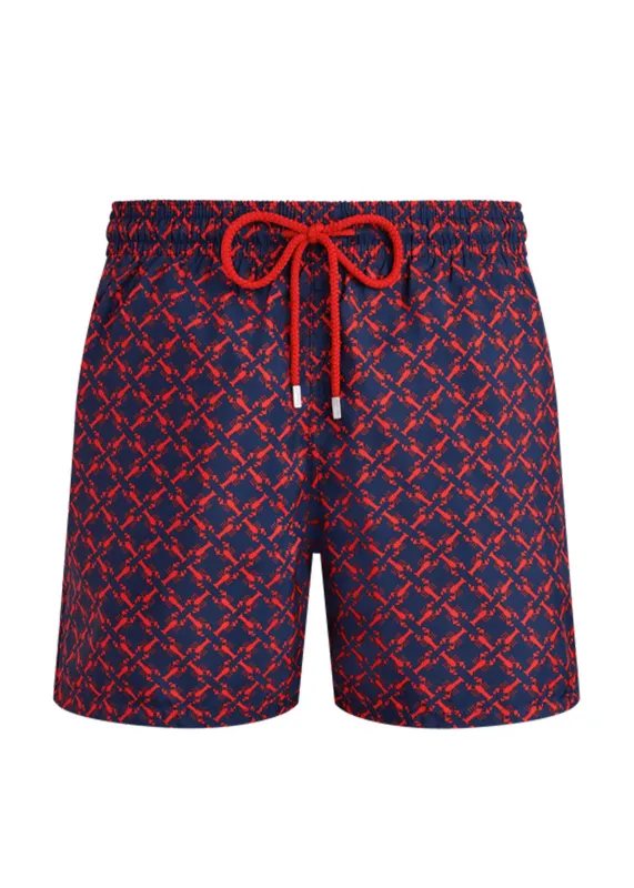 Men Ultra-light and packable Swim Shorts Homard Pixel sold by Sand Dollar
