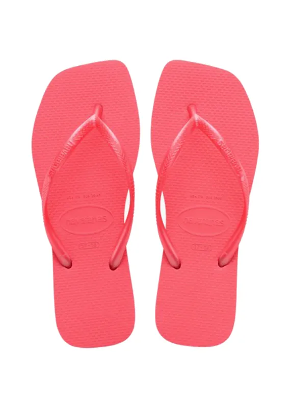 Havaianas Slim Square Tropical Coral made by Sand Dollar