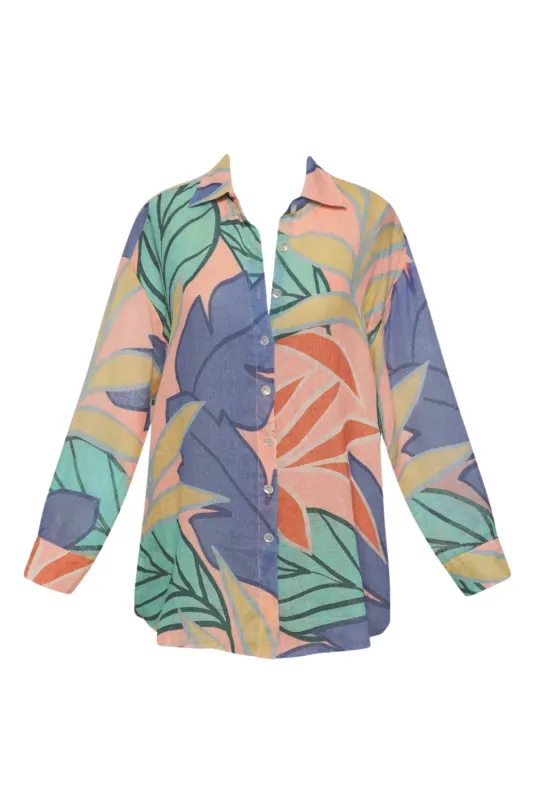 Playa Boyfriend Shirt Retro Jungle sold by Sand Dollar