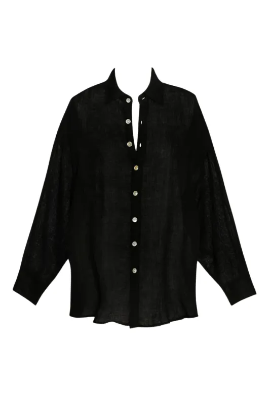 Playa Boyfriend Shirt Black sold by Sand Dollar