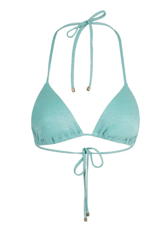 Gia Triangle Top Aqua sold by Sand Dollar