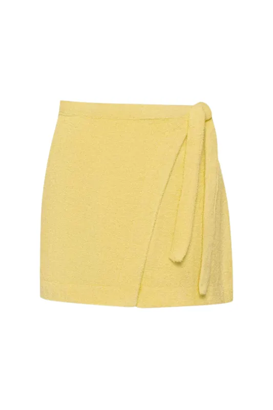 Oasis Wrap Skirt Banana Cream made by Vitamin A
