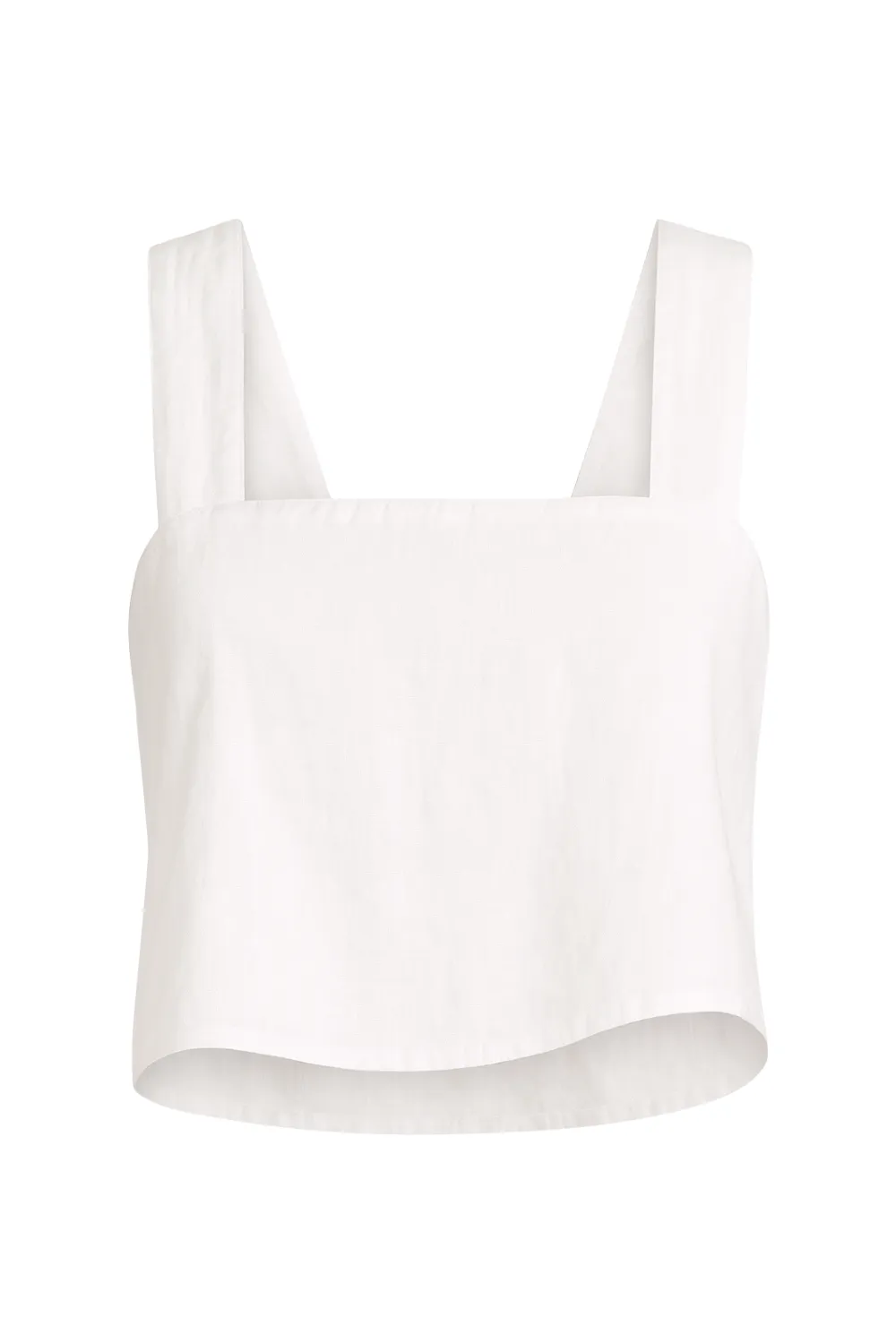 Tallows Crop Top White sold by Sand Dollar