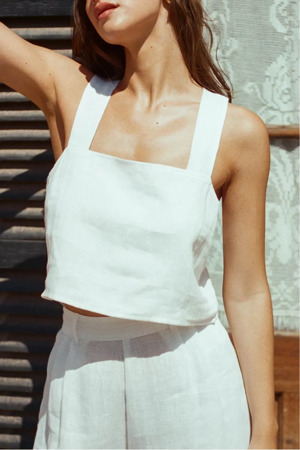 Tallows Crop Top White sold by Sand Dollar product image thumbnail 5