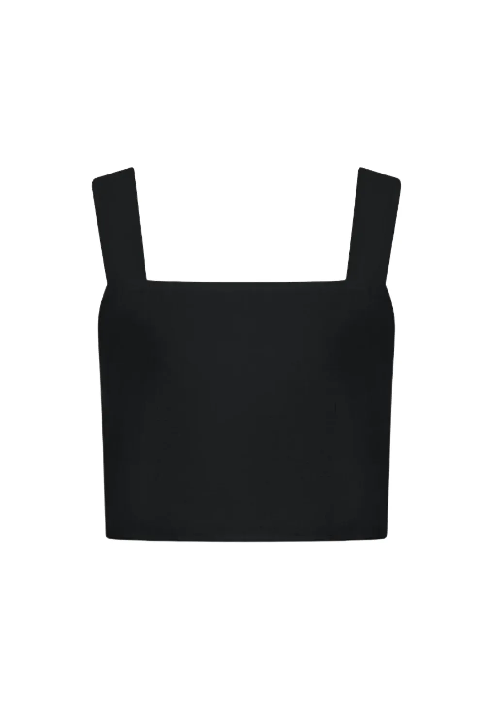 Tallows Crop Top Black sold by Sand Dollar