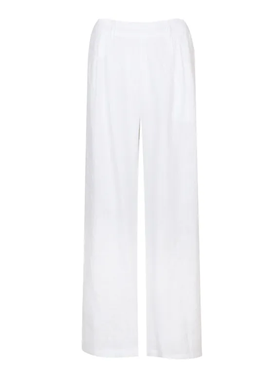 The Getaway Pant White sold by Sand Dollar