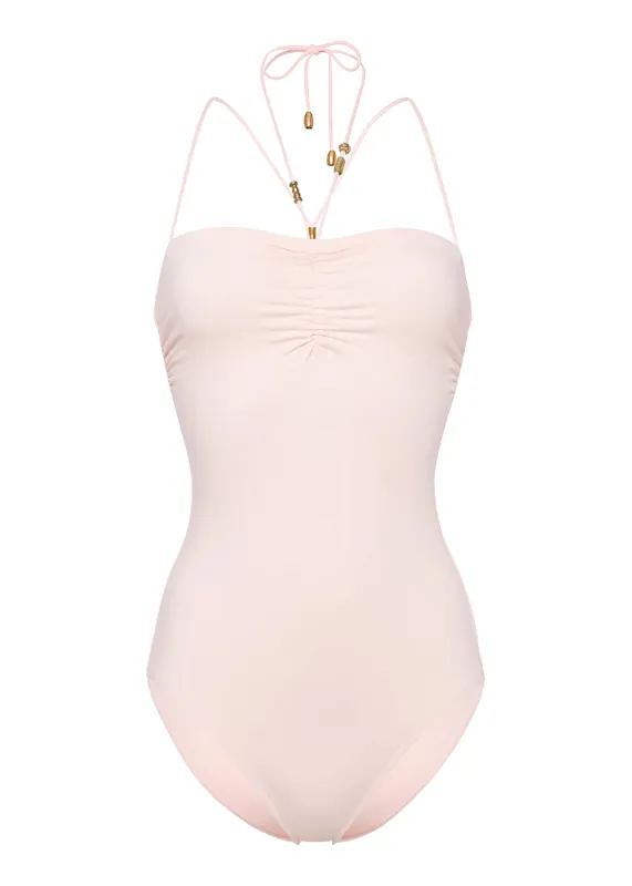 Odyssee Bustier One Piece Rose sold by Sand Dollar