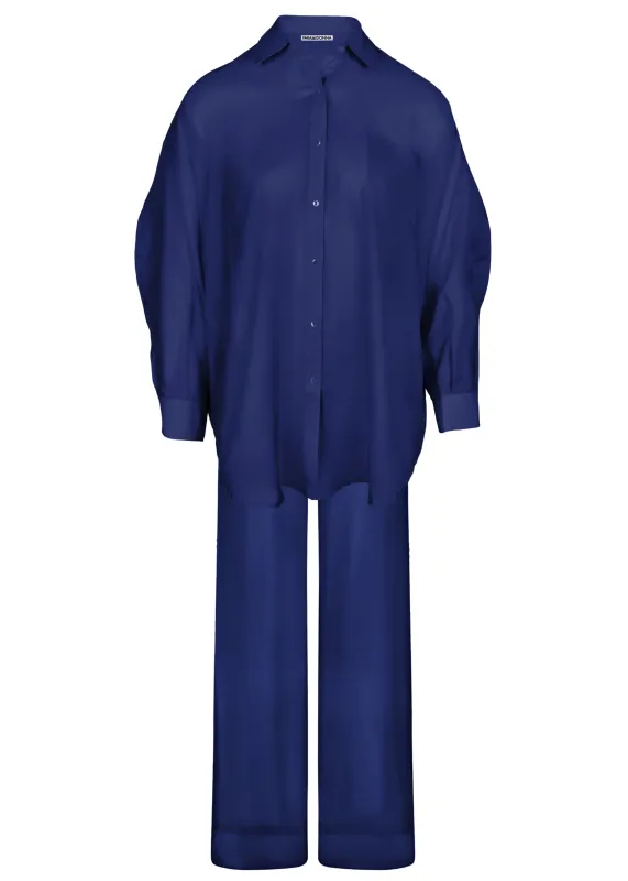 Jade and Tessa Set Navy sold by Sand Dollar