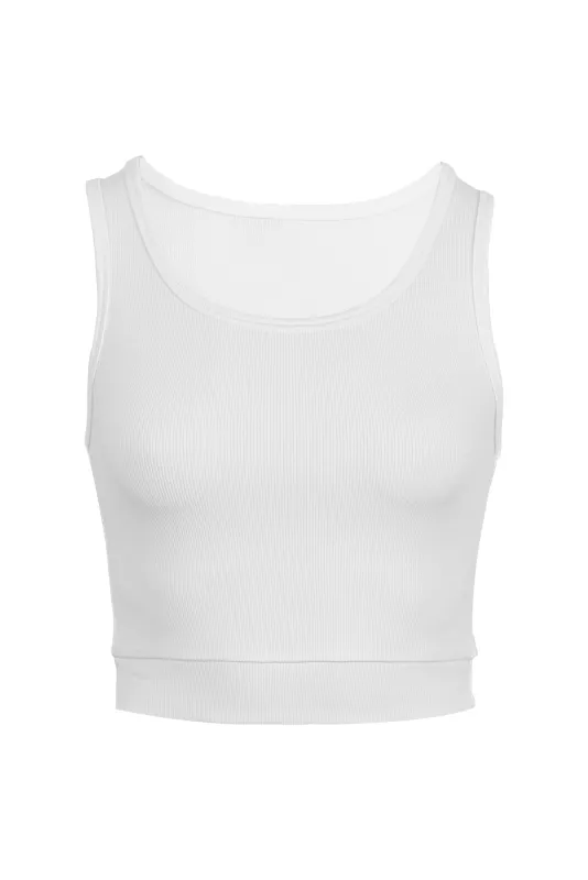 Bra30 Sporty Optic White made by Sand Dollar