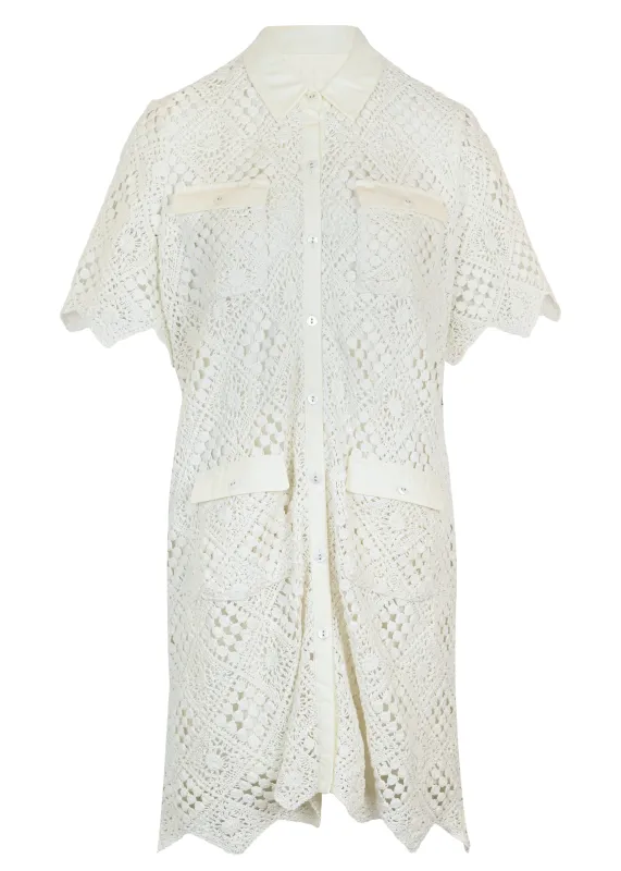 Aries Diamond Crochet Mini Dress sold by Sand Dollar